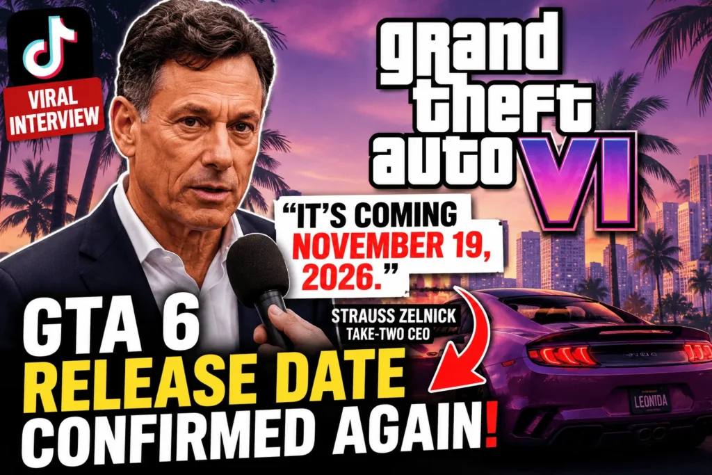 GTA 6 Release Date Confirmed Again