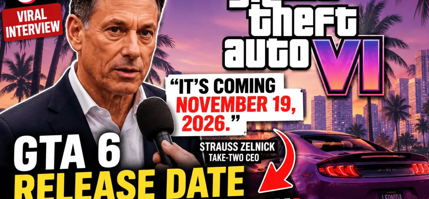 GTA 6 Release Date Confirmed Again