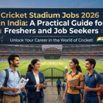 Cricket Stadium Jobs 2026 in India: A Practical Guide for Freshers and Job Seekers